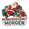 Weihnachtsgeschenke Morgen Cartoon