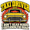 Weisheit der Taxifahrerstraße