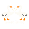 Gänse-Sternflügel-Bauch Lustige Gänsehaut