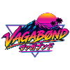 Vagabond Retro Neon Landschaft