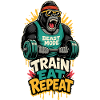 Fitness-Gorilla – Train Eat Repeat