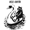 Aasee Kapitän Waschbär Schwan-tretboot