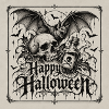 Happy Halloween gothic Style