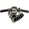 Samurai Handschuh Katana Icon
