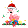 Flamingo Weihnachten