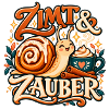 Zimt & Zauber – Zimtschnecke mit Tasse