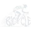 Fahrrad-Bewegungskunst