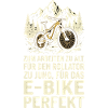 E-Bike Perfekt Waldabenteuer Humor