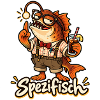 Spezifisch – Lustiger Besserwisser Fisch