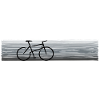 Schlichte Fahrrad-Silhouette