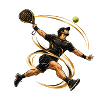 Goldener Padel Held
