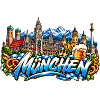 München Collage Bier Skyline König