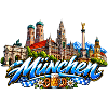 München Szene Bier & Skyline
