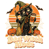 Halloween Dad Witch Mode Katze