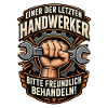 Letzter Handwerker Kraftlogo