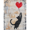 Banksy Cat