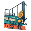 Feierabend Paddel-Tennis Glaswand