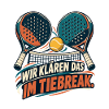 PADEL - Tennis Tiebreak Motiv