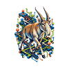 Saiga im Arcade-Schaltkreis-Labyrinth