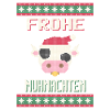 Frohe Muhnachten - Kuh Ugly Sweater