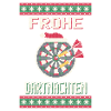 Frohe Dartnachten - Darts Ugly Sweater