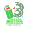 Müllwagen Müllauto Müllmann Mülleimer