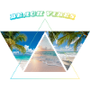 Beach vibes geometrisch