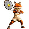 Tennisspieler Fuchs