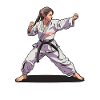 Karate Mädchen