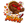 Turkey Run Costume Thanksgiving Running