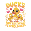  Ducks Tiny Feathered Psychologists Lustige Enten