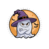 Grimmiger Halloween Geist