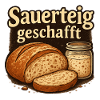 Sauerteig Geschenk für Hobbybäcker