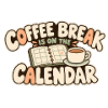 Kaffeepause mit Terminkalender und Tasse