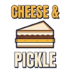 Käse- und Gurken-Klassiker britisches Sandwich