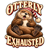 Otterly Exhausted – Müde Otter