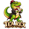 Tea Rex Teesaurus im Smoking