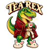 Tea Rex Kuschel-Dino im Tee-Look
