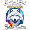Polarwolf Mädchen Arctic Wolf