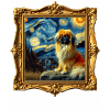 Starry Pekingese Night