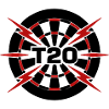 Dartscheibe T20 Logo