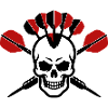 Totenkopf Dartpfeile Logo