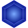 Azure Hexa Prism Glow