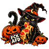 Happy Helloween Katze 