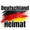 Deutschland Heimat Flaggenkunst