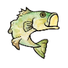 Aquarell Fischspritzer