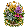 Sonnenmond Blumenkranz