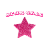 Star Girl Star Pink Sequin