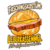 Faschingskostüm Leberkässemmel