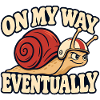 Schließlich Racing Snail